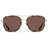 Beige Tortoise / Brown Lens