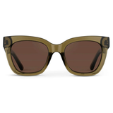 Khaki Crystal Green / Brown Lens