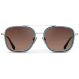 Crystal Cobalt / Gradient Brown Lens